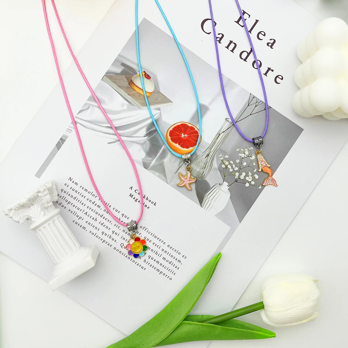 50pccotton waxed cord for handmade DIY gifts - perfect for friends"