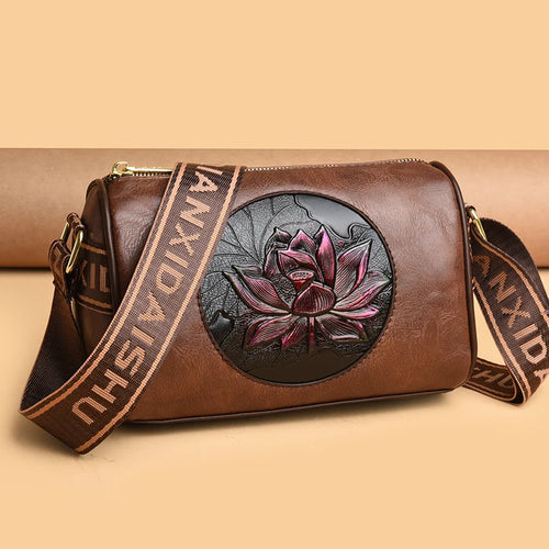 Casual Women Handbag Soft Leather Shoulder Crossbody Bags for Women