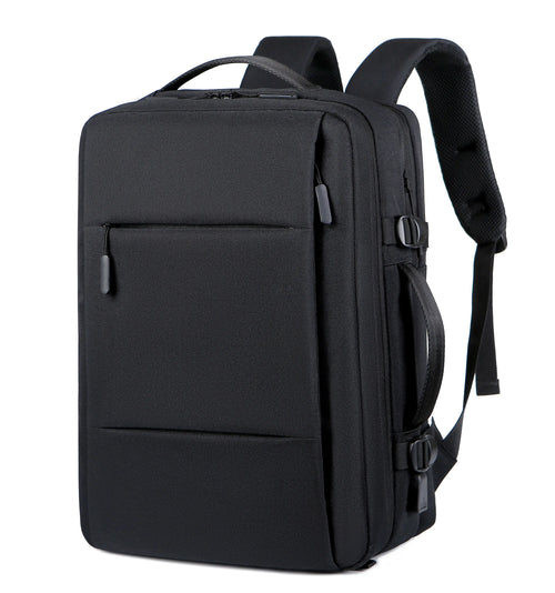 Travel Backpack Men Business Backpack School Expandable USB Bag Large