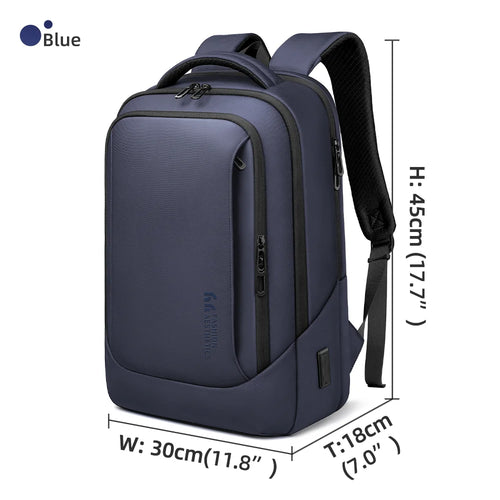 HK Men's Designer Laptop Bag Waterproof School Bags for College Boys