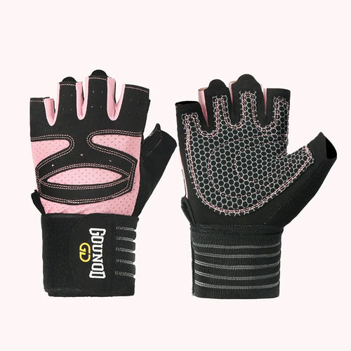 GOUNOD Weightlifting Gloves Wristband Support Breathable Anti-Slip