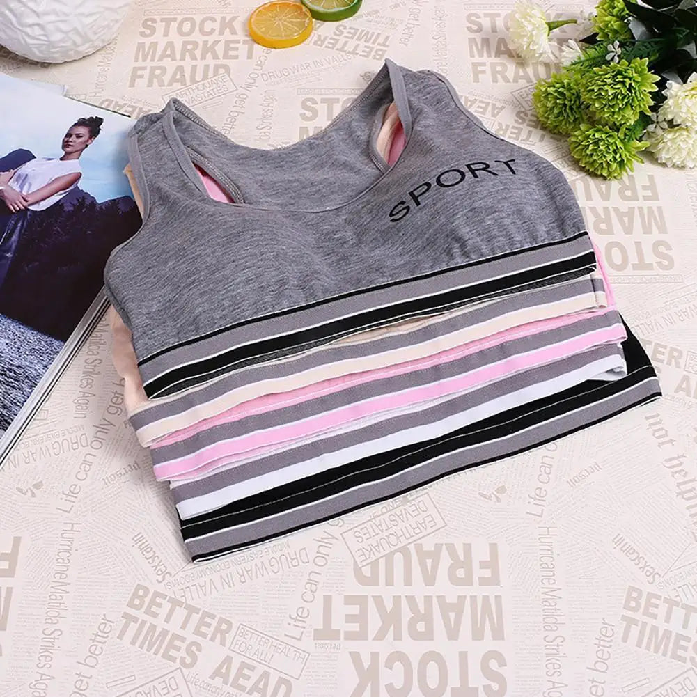 Women Yoga Fitness Sports Bra Workout Tank Tops Bounce Control Jogging