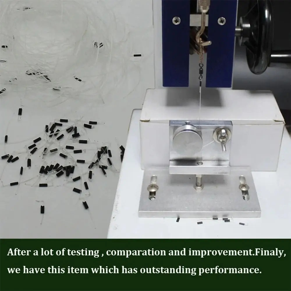 50pcs 0.6mm 0.7mm Double Oval Fishing Line Crimping Tube Wire Crimp