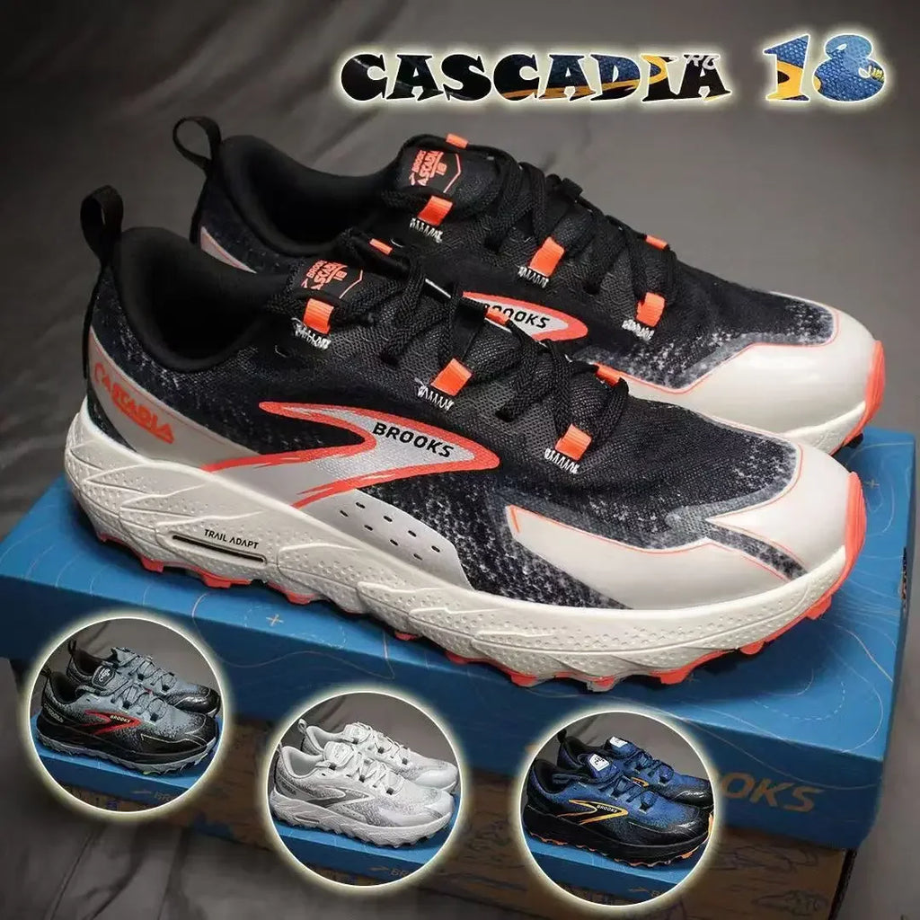 Brooks Cascadia 18 Men’s&Women’s Mountain Trail Running Shoe