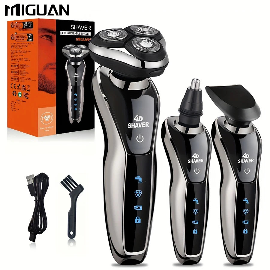 Electric Razor For Men, 3 In 1 Electric Shaver Nose Hair Trimmer