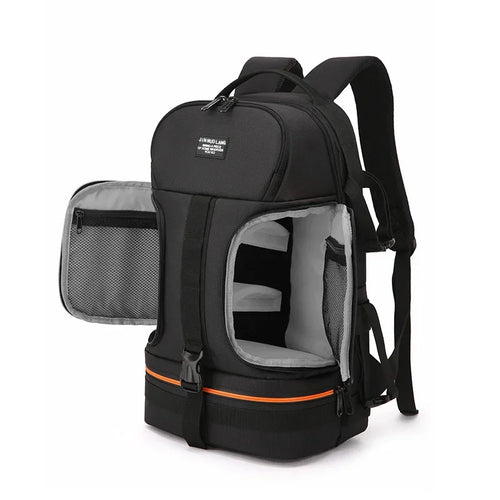 Large Capacity Outdoor DSLR Camera Backpack Waterproof Oxford Cloth