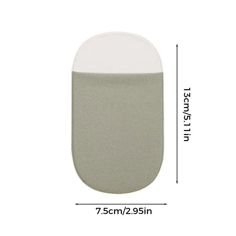Adhesive Back Storage Bag For I-Pad Laptop Reusable Reposition