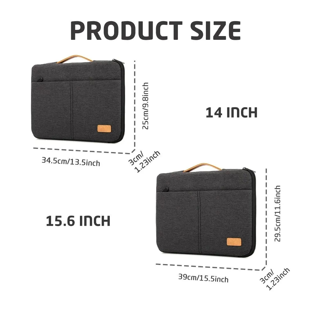 Protective Laptop Sleeve Case for 13.3 14 15.6 16 Inch New MacBook Pro