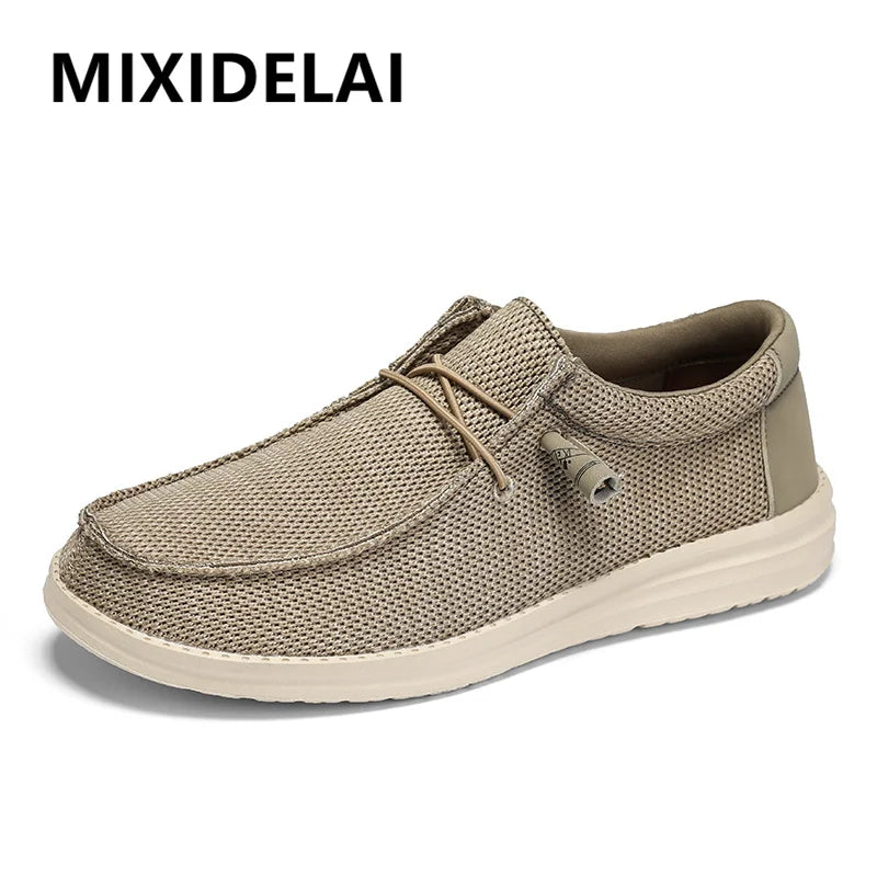 Summer Men’s Casual Shoes Breathable Mesh Sneakers Outdoor Lightweight
