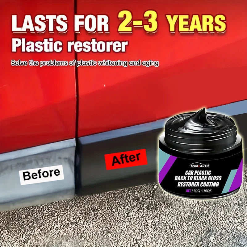 Car Universal Leather and Plastic Repair Polishing Wax Automotive