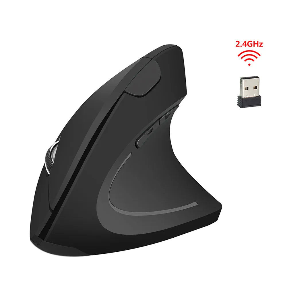 2.4G Wireless Mouse Vertical Ergonomic Mause Gamer Right Hand USB