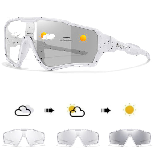 POAT Brand Men Women MTB Bike Bicycle Photochromic Eyewear Cycling