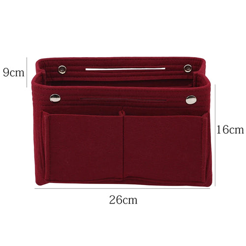 Multifunction Insert Makeup Bag Women Travel Inner Purse Cosmetic Bags
