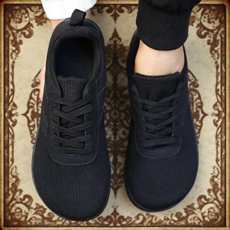 Men’s Sneakers Wide Toe Barefoot Shoes Breathable Stylish Minimalist