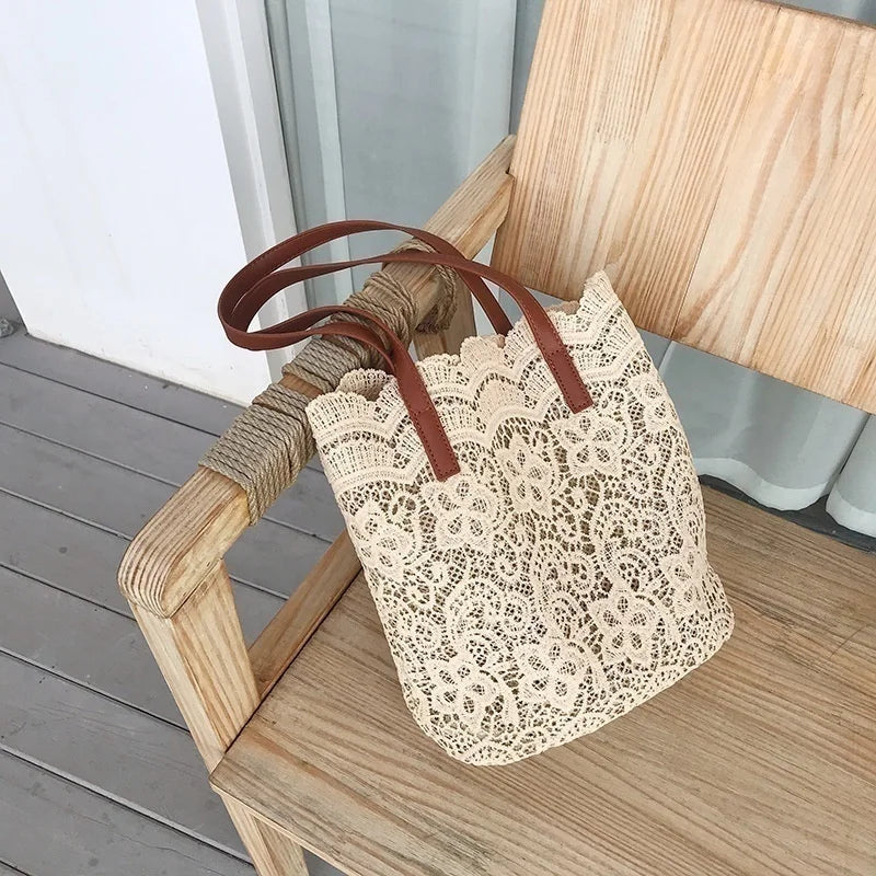 Women's Bag Shoulder Bags Leather Handbags Canvas TOP-handle Bag