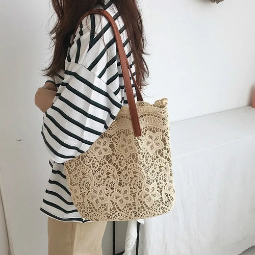 Women's Bag Shoulder Bags Leather Handbags Canvas TOP-handle Bag