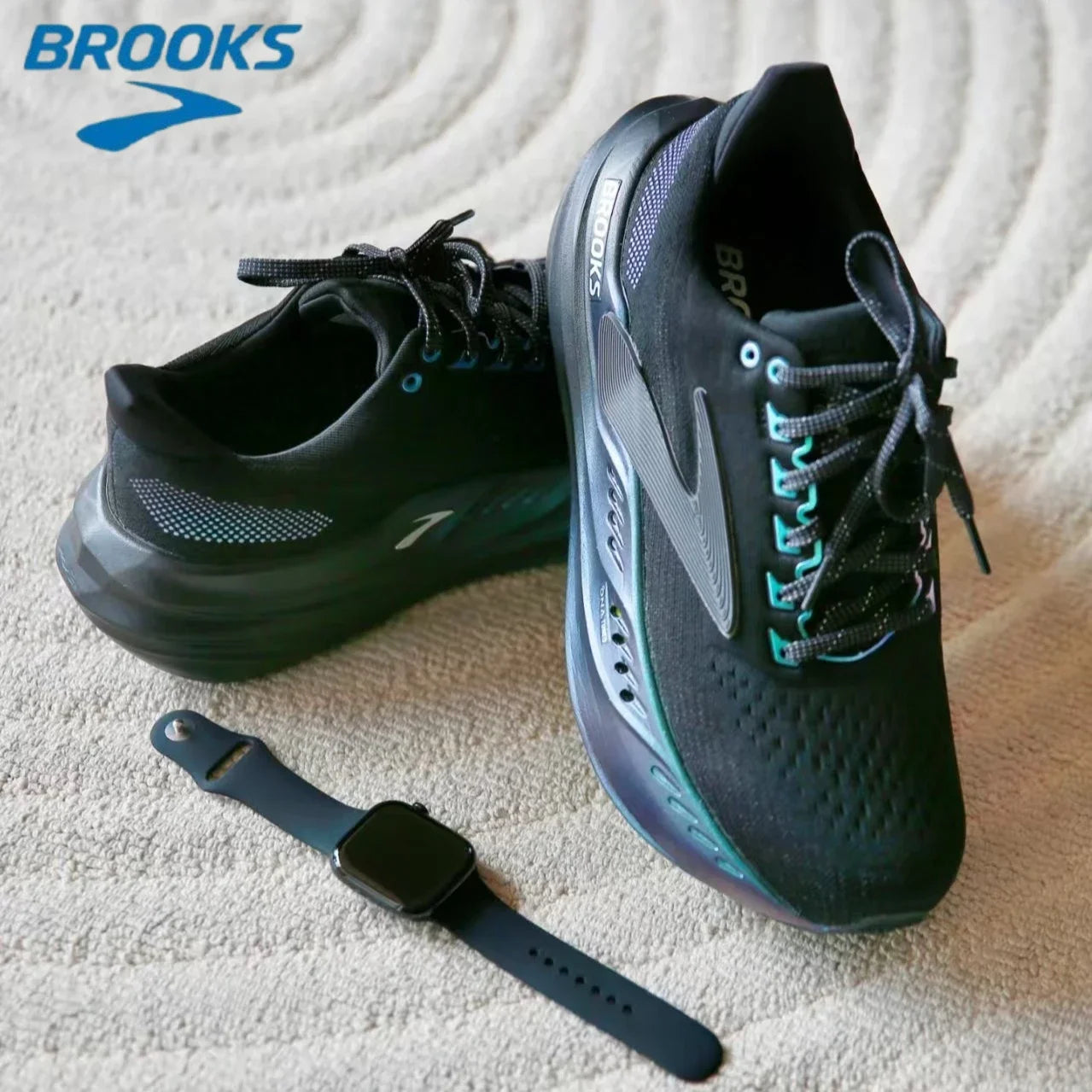 Original Brooks Men's Running Shoes Glycerin Max Anti-slip Casual