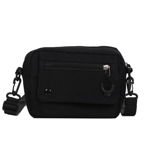 Women Canvas Handbags Korean Mini Student Bag Cell Phone Simple Small