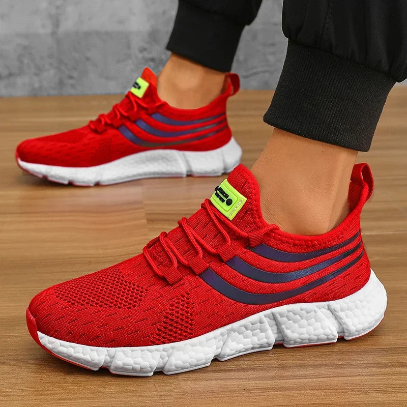 Men’s Sneakers Comfortable Breathable Platform Shoes Summer Man
