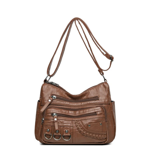 Vintage Pu Leather Luxury Purses and Handbags 2023 High Quality
