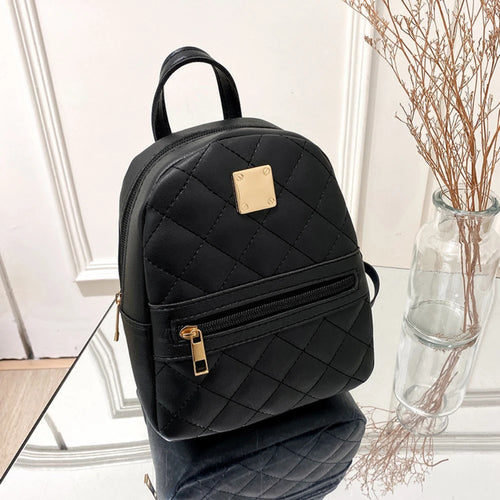 Backpack for Women PU Leather Multifunction Crossbody Bag Ladies Phone