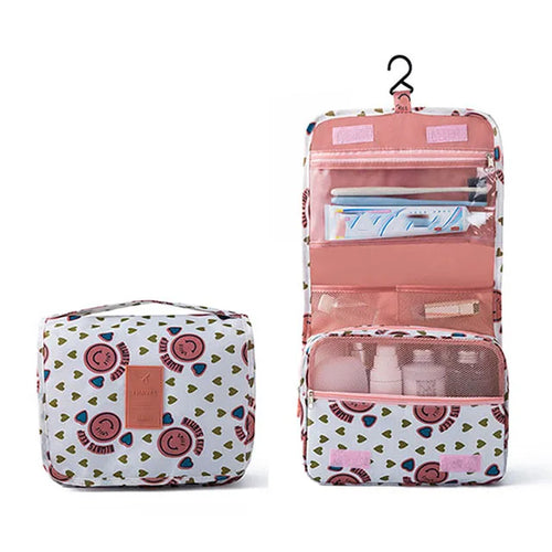 Multifunctional Travel Hook Wash Bag Cosmetics Storage Bag Waterproof