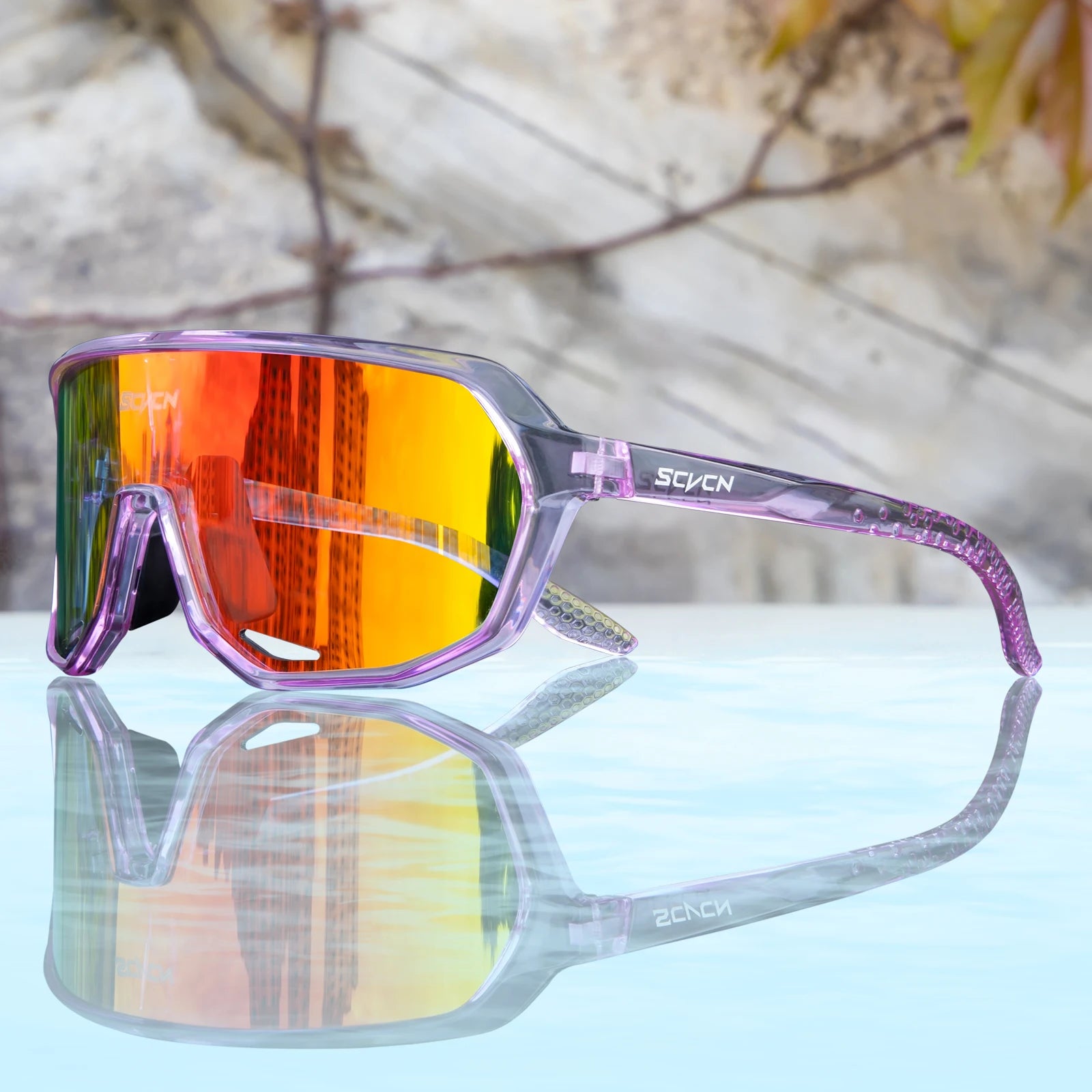 SCVCN MTB Bike Sunglasses Men's Driving Bicycle Glasses Women's