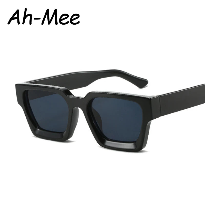 Fahion Vintage Cycling Square Sunglasses Men Women Retro Brand