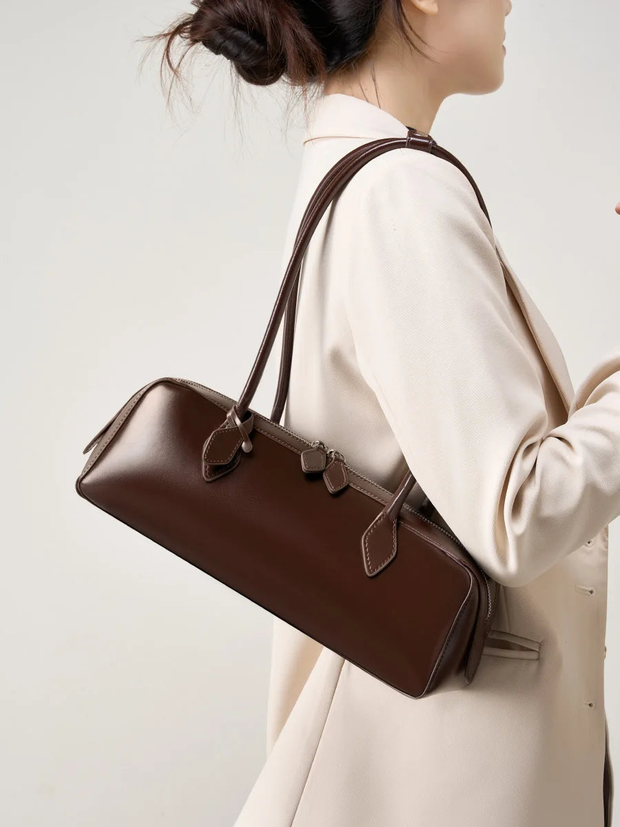 2025 New Genuine Leather Women's Shoulder Bag luxury Cowhide ladies