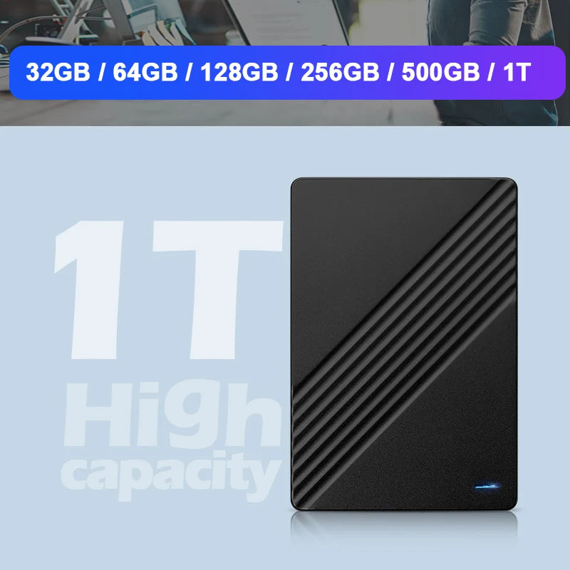 Portable External HD 1TB External Hard Drive HDD 500GB 250GB Memory