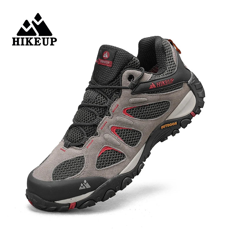 HIKEUP New Non-slip Wear Resistant Men‘s Outdoor Hiking Shoes