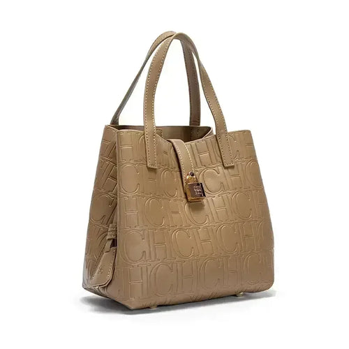 CH Ladies Handbag Bucket Bag Large Capacity Letter Element Ladies