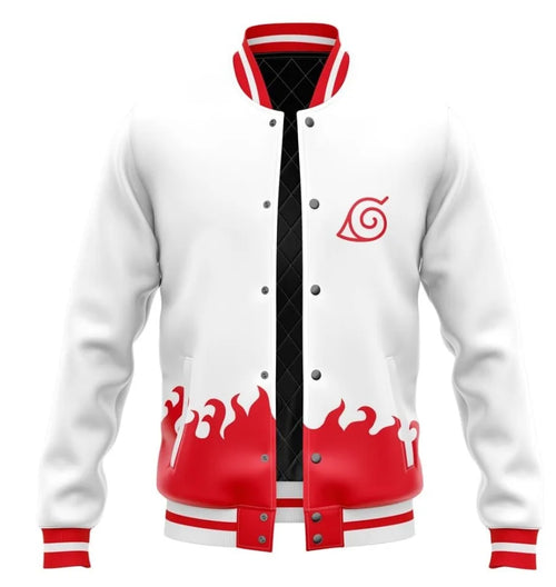 Anime Naruto Series Akatsuki Patternjacket Loose Oversized Clothes