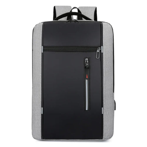 Waterproof Business Backpack Men USB School Backpacks 15.6 Inch Laptop