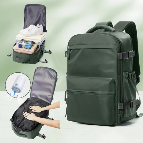 Vacuum Backpack Travel Bag for Men Large Capacity airback Backpack
