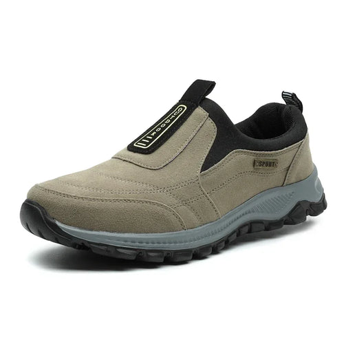 YRZL Outdoor Hiking Shoes Men Sneakers Slip on Casual Men Shoes