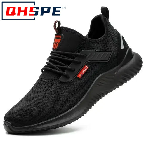 Work Sneakers Steel Toe Shoes Men Safety Shoes Puncture-Proof Work