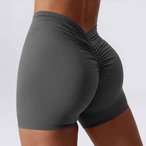Women's Sexy Stretch Yoga Shorts With Hip Lifting And Abdominal
