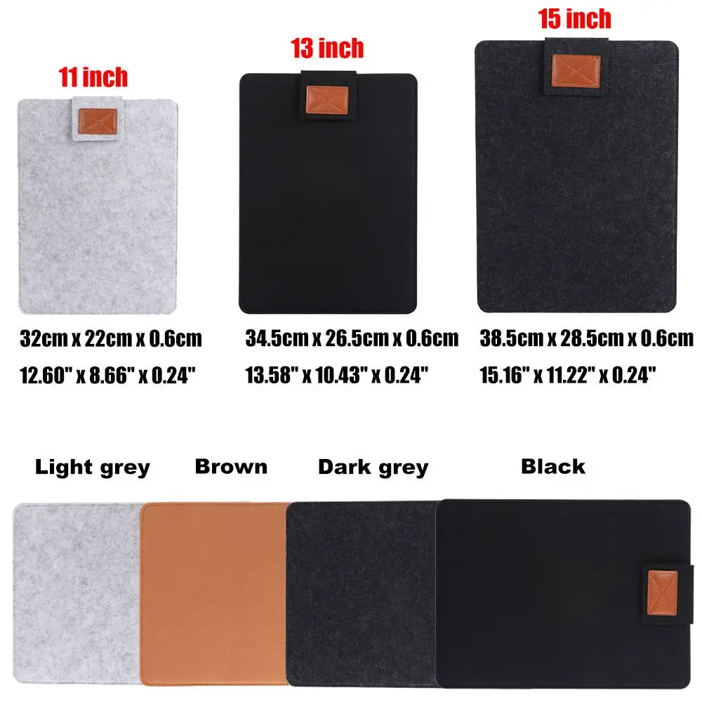 Anti-Scratch Felt Protector Bag Laptop Bag Tablet Protection Case