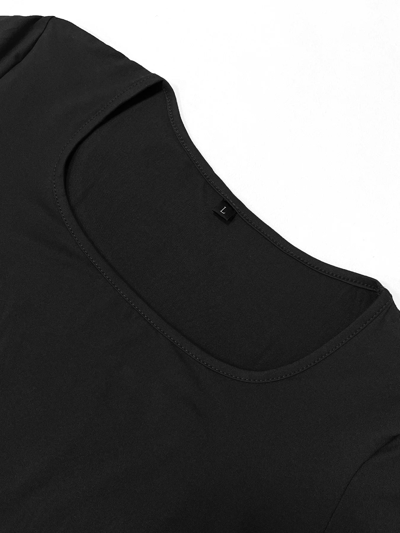 Women's Solid Long Sleeve Bodycon Dress, Chic Basic Minimalist Causual