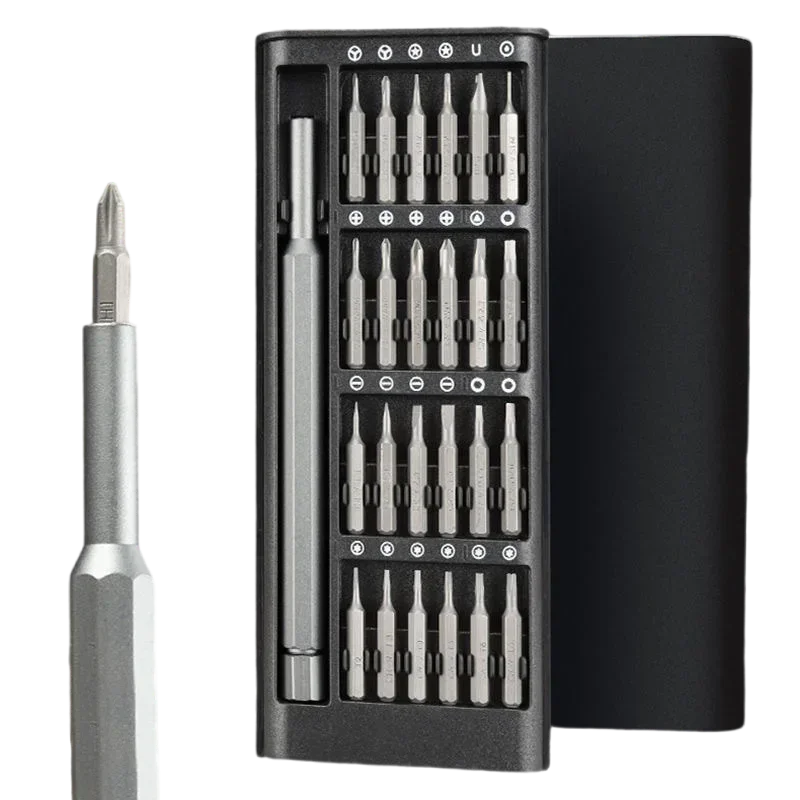 25 In 1 Precision Screwdriver Set Mini Magnetic With 24 Pcs Torx