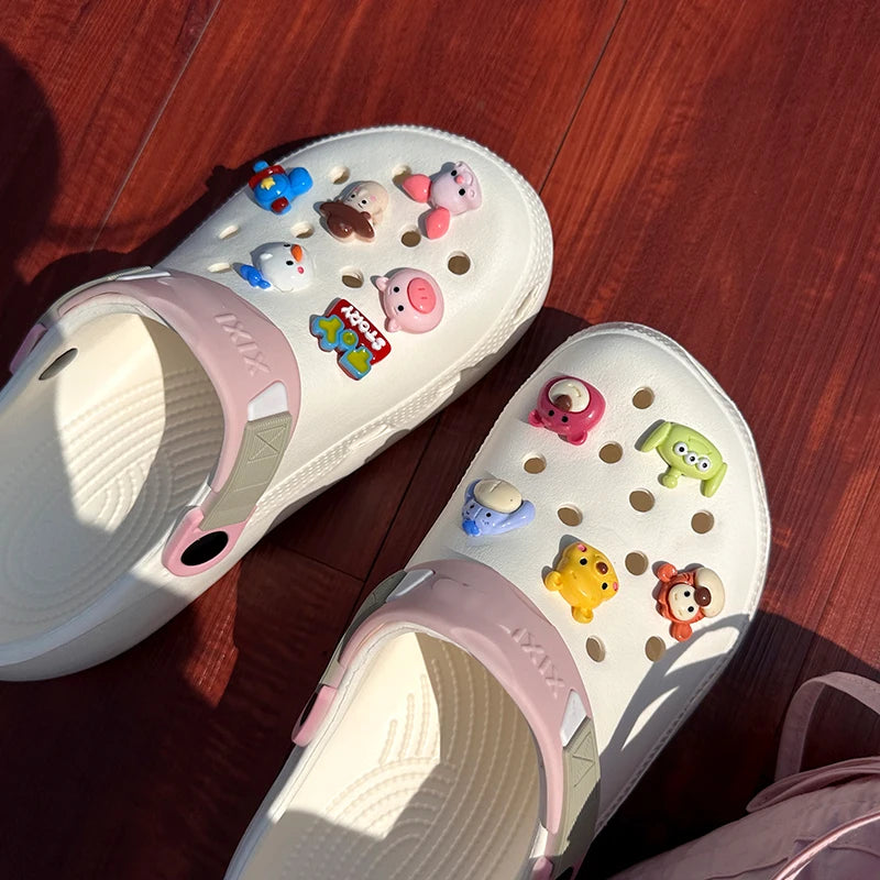 11PCS/set Cartoon Tory Story Hole Shoe Charms Decoration Shoe Buckle