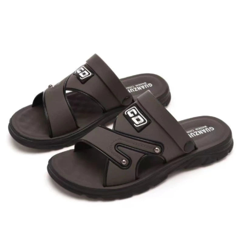 Men's Sandals Anti Slip Beach Shoes 2025 New Summer Versatile Anti