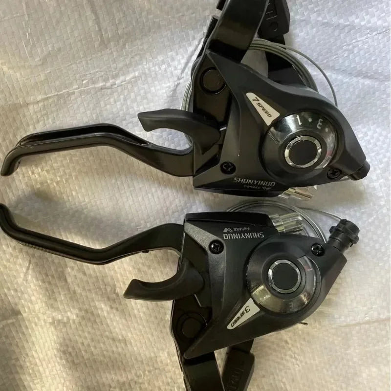 Bike Derailleurs 3x7 21 Speed Switch MTB Bicycle Shifter Levers Brake