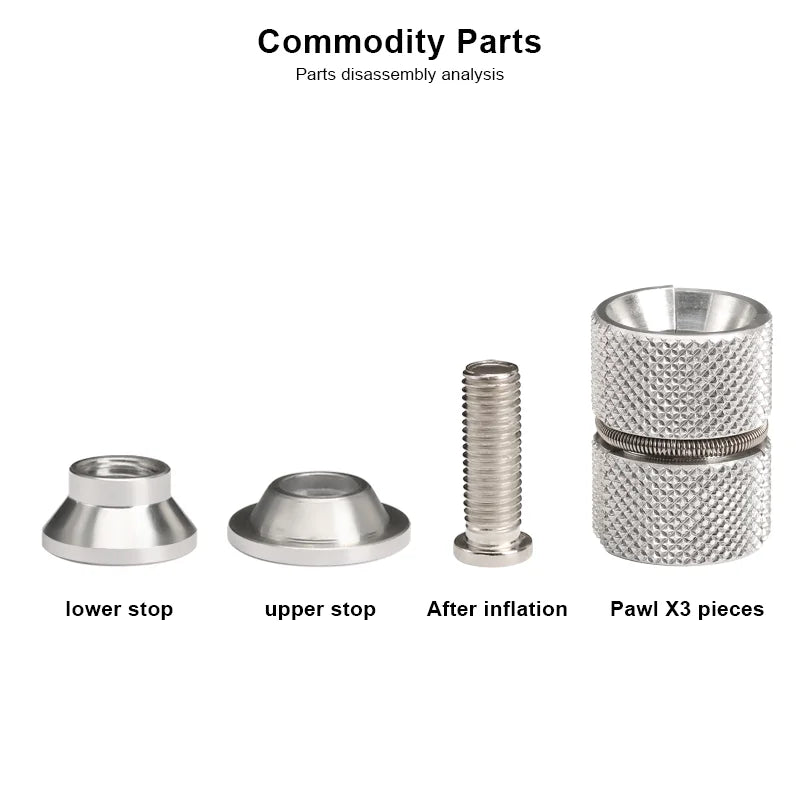 Bicycle Headset Expansion Screw Mountain Bike Front Fork Bowl Group