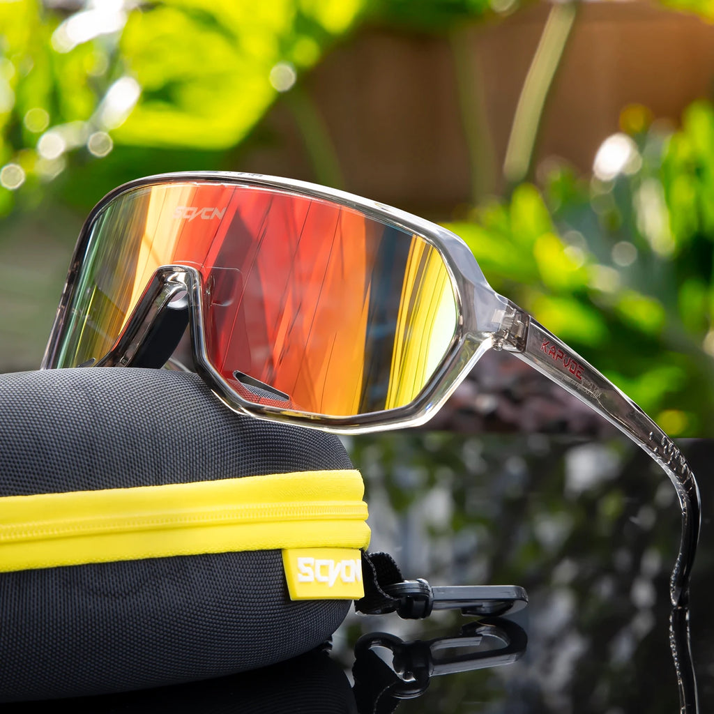 SCVCN MTB Bike Sunglasses Men's Driving Bicycle Glasses Women's