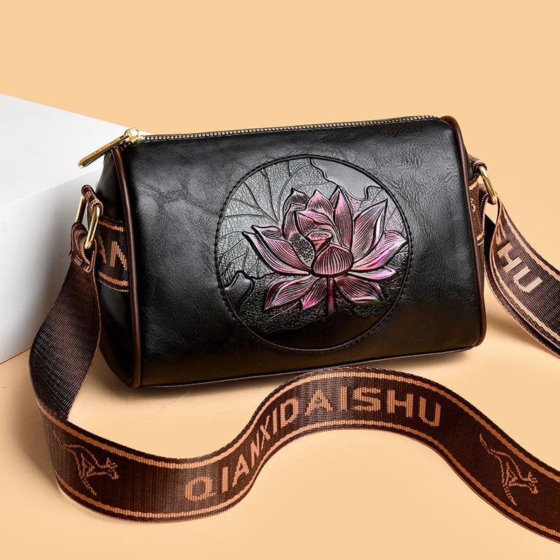 Casual Women Handbag Soft Leather Shoulder Crossbody Bags for Women