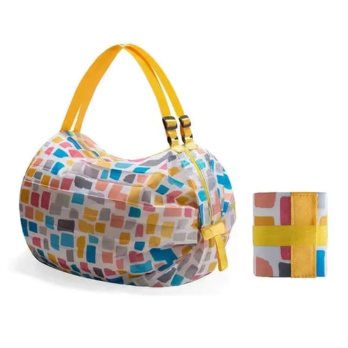 Women Shopper Bag Japanese Large Folding Tote Bag Travel Organizer Eco