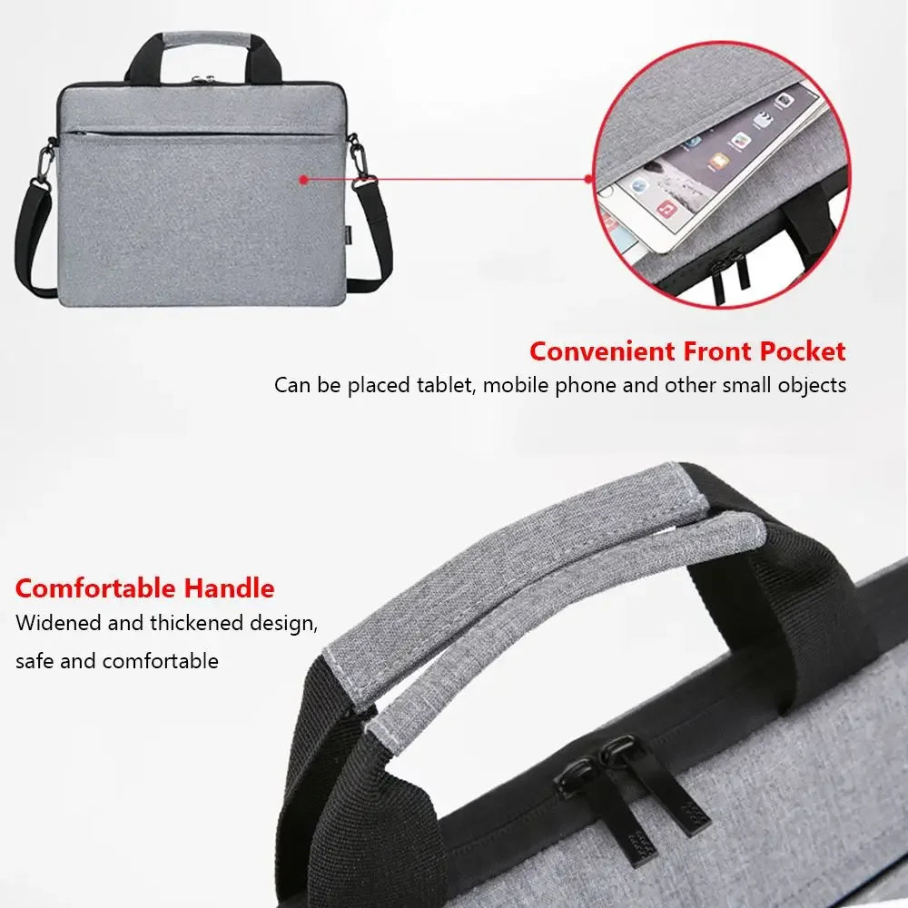 Laptop Bag Sleeve Case Shoulder HandBag Notebook Pouch Briefcases 133