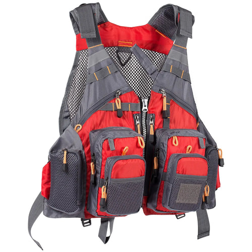 Breathable Fishing Vest Outdoor Sports Fly Swimming Adjustable Vest